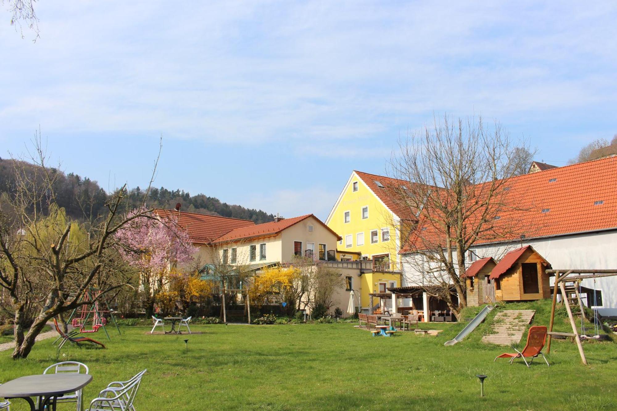 Pension Muehle Egloffstein Esterno foto